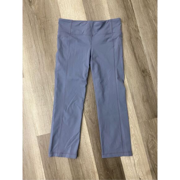 Athleta Straight Up Caggry Capri (Slate Gray/Blue) Size Large, MSRP $69 - Picture 11 of 11